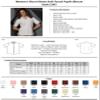 Ed Garments Women's Short Sleeve Poplin Shirt, Burgundy, Medium view 2