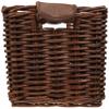 Basil Dorset Medium Luxury Rattan Front Basket - 35 x 24 x 24 cm, Natural Brown, view 2