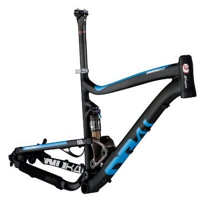 Diamondback Sortie Bike Frameset (Anodized Black, 19-Inch/Large)