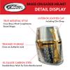 Szco Supplies 14 Decorative Barrel Brass Helm Crusader Helmet (910902) view 2
