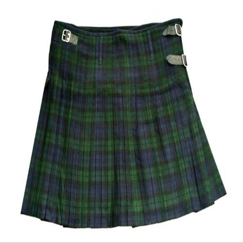 SZCO Supplies Black Watch Plaid Kilt, Size 40