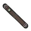 Weaver Equine Straight Smart Horse Cinch, Anti-Slip Felt Lined Saddle Cinch Girth with Smart Cinch Buckle, Western Horse Riding Supplies, Black view 1