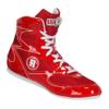 Ringside Diablo Boxing Shoes, Low-Top Ankle Shoes for Men and Women, Shoes in Synthetic Leather Finish, Ideal for Boxing, Wrestling and More, Red, Size 11 view 2