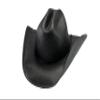 Bullhide Mc Graw - Shapeable Panama Straw Cowboy Hat (Medium) Black view 1