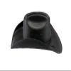 Bullhide Mc Graw - Shapeable Panama Straw Cowboy Hat (Medium) Black view 3