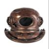 Nautical Tropical Imports 16 Inch Bronze Diving Helmet Old Antique Large Sculpture view 1