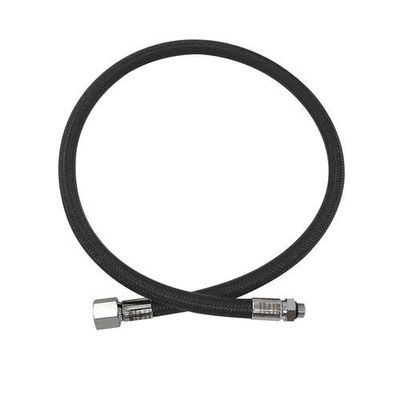 XS Scuba Miflex Low Pressure Hose, Lightweight and Flexible with Variety of Colors and Lengths, Black 50"