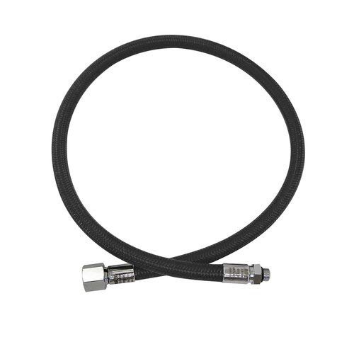XS Scuba Miflex Low Pressure Hose, Lightweight and Flexible with Variety of Colors and Lengths, Black 50"