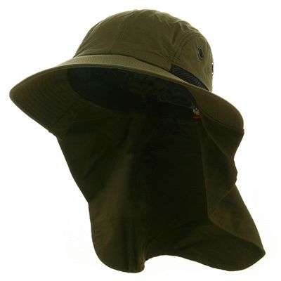 Adam's Headwear Extreme Condition Hat - UPF 50+ Olive