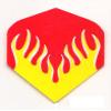 25 Sets #3621 AmeriThon Red/Yellow Flames Dart Flights view 1