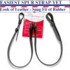 Nunn Finer - The Easiest Spurstrap Yet - Rubber Spur Straps for Riders, Flexible, Adjustable & Adjustable Spur Strap for Equestrians view 2
