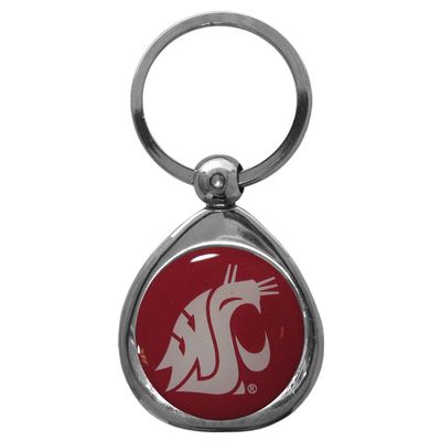 NCAA Siskiyou Sports Fan Shop Washington State Cougars Chrome Key Chain One Size Team Colors