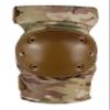 ALTA 52913.16 AltaCONTOUR Knee Protector Pad, MultiCAM Cordura Nylon Fabric, AltaLOK Fastening, Flexible Cap, Round, Coyote view 1