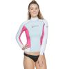 Mares Women's She Dives Long Sleeve Rash Guard - UPF 50+ Lightweight Quick-Drying Swimming Top for Water Sports & Snorkeling, Pink, 12 view 3