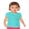 Kavio! Infants Scalloped Scoop Neck Top Caribbean Blue 24M view 1