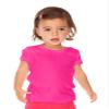 Kavio! Infants Scalloped Scoop Neck Top Hot Pink 12M view 1