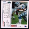 1991 Upper Deck # 444 Barry Sanders Detroit Lions Football Card view 2