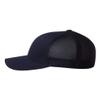 Flexfit Structured Low-Profile Trucker Cap, One Size (Dark Navy) view 1