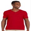 Gildan - Junior Fit Softstyle V-Neck T-Shirt - 64V00L-Cherry Red-2XL view 1