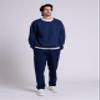 Russell Athletic Men's Dr-Power Fleece Open Bottom Pocket Pant, Navy, Small view 4