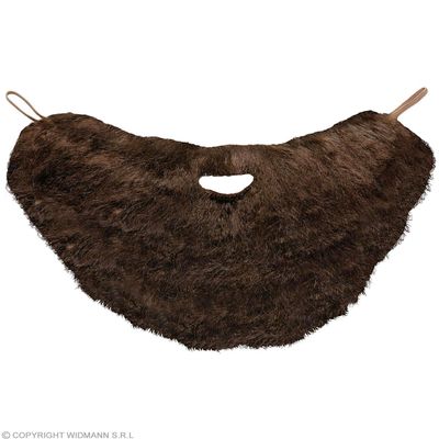 CHARACTER BEARD W/ TASH - BROWN