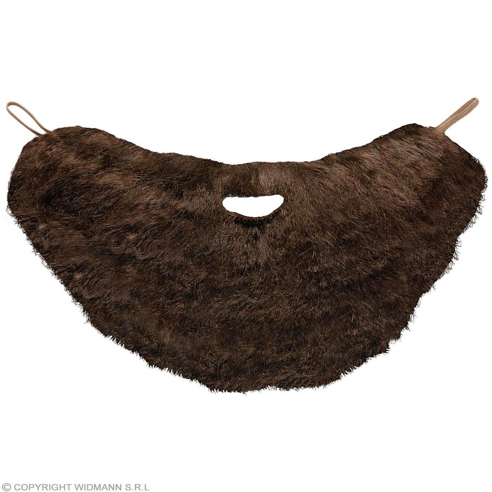 CHARACTER BEARD W/ TASH - BROWN