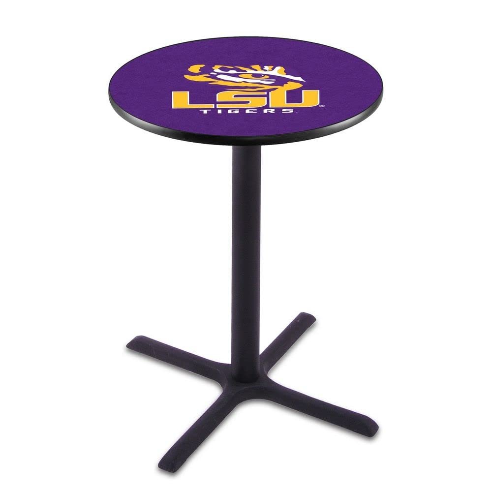 Holland Bar Stool Co. L211-42" Black Wrinkle Louisiana State Pub Table
