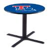 Holland Bar Stool L211B Louisiana Tech University Officially Licensed Pub Table, 28" x 42", Black view 1