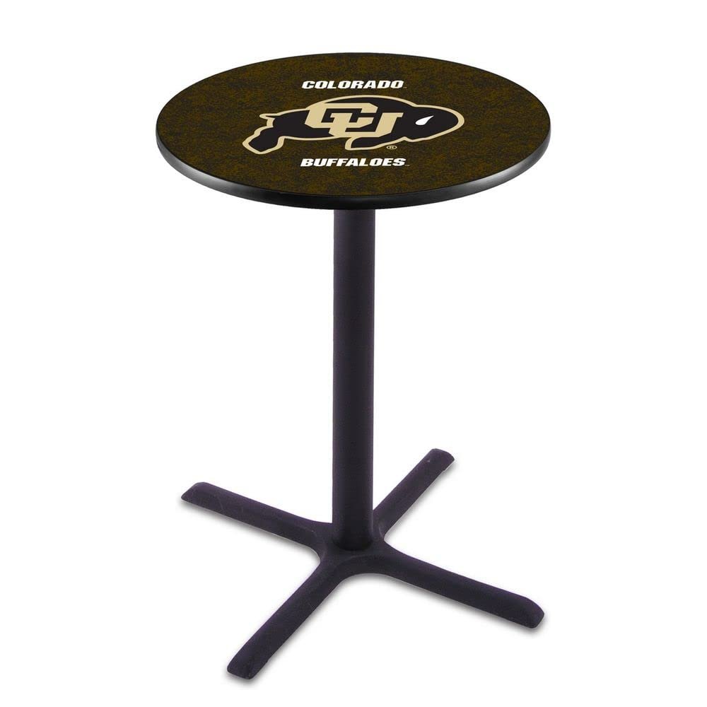 Holland Bar Stool Co. L211-42" Black Wrinkle Colorado Pub Table