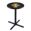 Holland Bar Stool Co. L211-42" Black Wrinkle Idaho Pub Table view 1