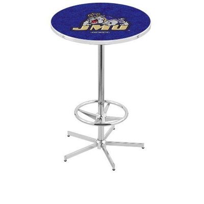 Holland Bar Stool Co. L216-42" Chrome James Madison Pub Table