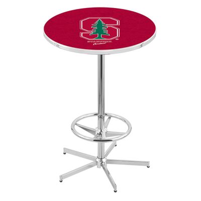 Holland Bar Stool Co. L216-42" Chrome Stanford Pub Table