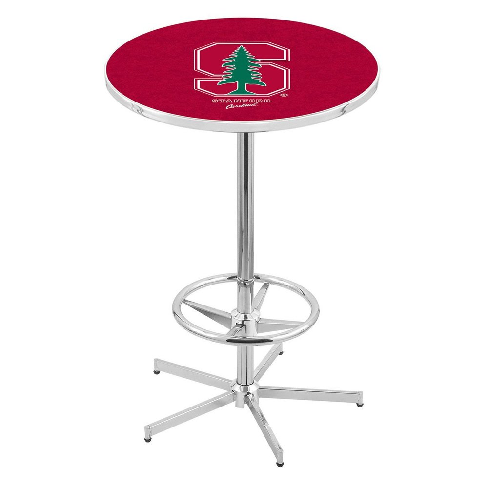 Holland Bar Stool Co. L216-42" Chrome Stanford Pub Table