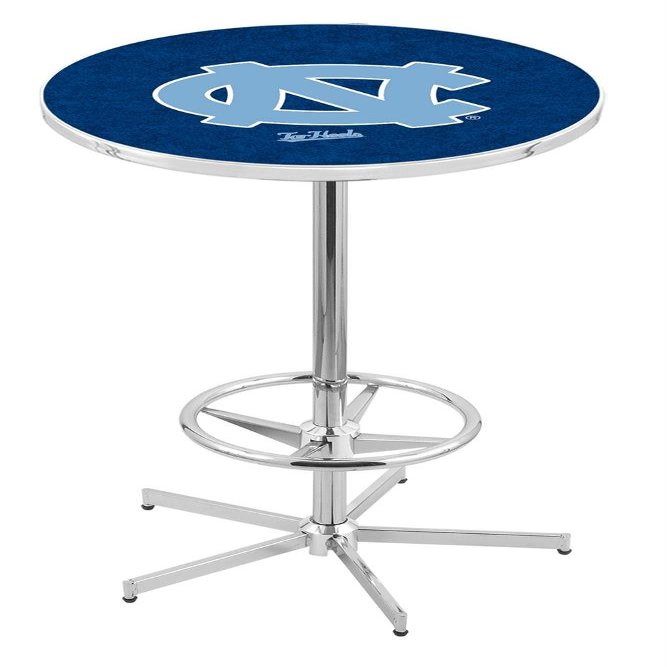 Holland Bar Stool Co. L216-42" Chrome North Carolina Pub Table