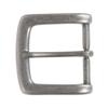 1 1/2" (38 mm) Nickel Free Single Prong Square Belt Buckle, Antique Silver view 1
