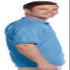 Gildan G8800 Adult 5.6 oz. DryBlend 50/50 Jersey Polo - Red - M view 4