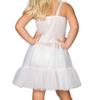 I.C. Collections Little Girls White Bouffant Sweetheart Slip, 6x view 2
