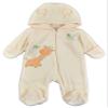 Absorba Unisex-Baby Newborn Neutral Microfleece Pram, Yellow, 6-9 Months view 1