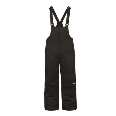 Boulder Gear Womens Insulated Snow Windproof Waterproof Winter Ski Pinnacle Bib Pants, Black, M