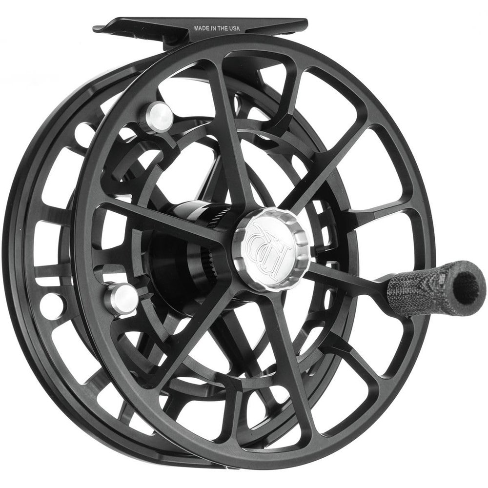 TIEMCO Loss Evolution R Salt 7/8 Reel, Matte Black