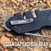 Smiths 50979 Pocket Pal Tactical Knife Sharpener - Black - 2 Stage Sharpener & Diamond Sharpening Rod - Pocket Clip - Outdoor Hunting Knife & Hook Sharpener - Compact & Lightweight view 2