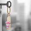 11 Pack 5D Diamond Painting Kit Flower Keychain Full Special-Shape Pendant Handmade Diamond Dot view 2