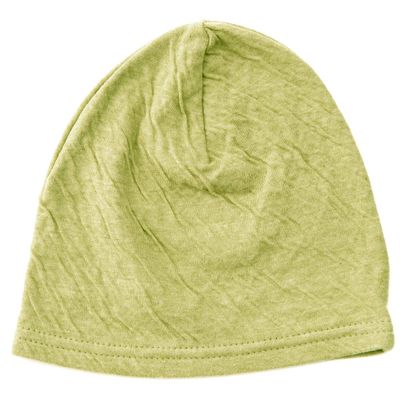 CHARM Kids Boys Slouchy Beanie - 100% Organic Cotton Soft Hypoallergenic Infant Toddler Girls Cap Made in Japan Green