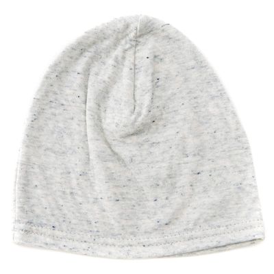 CHARM Kids Boys Slouchy Beanie - 100% Organic Cotton Soft Hypoallergenic Infant Toddler Girls Cap Made in Japan Mix White