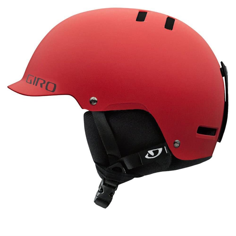 Giro Surface S Ski Helmet - Snowboard Helmet for Men, Women & Youth - Matte Red Small