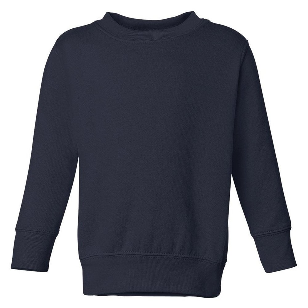 RABBIT SKINS 7.5 oz. Fleece Sweatshirt (3317) Navy, 7
