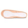 Danshuz Little Girls Pink Deluxe Leather Ballet Shoes Size 13.5 view 3