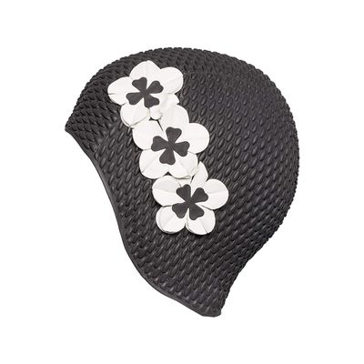 Fashy Women's Rubber Bubble Cap - Black
