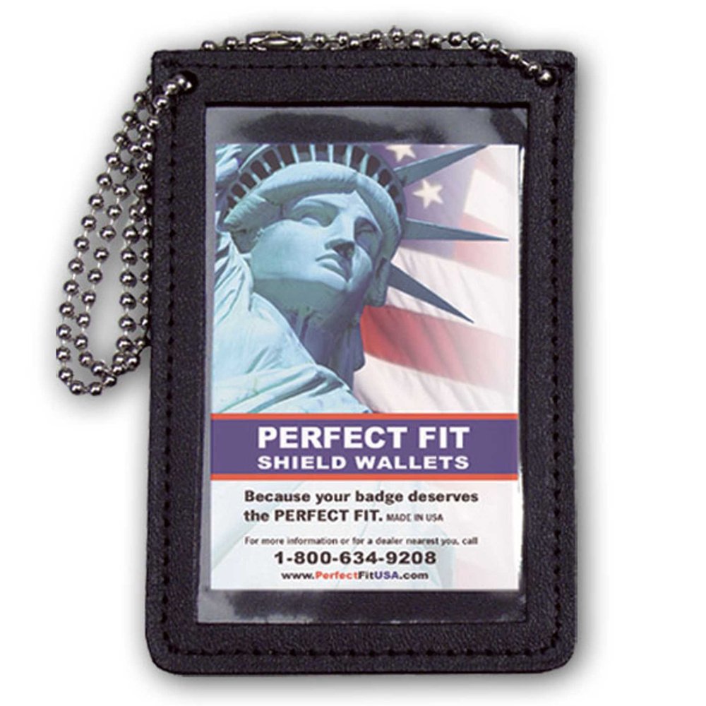 Neck holder for ID Credential Pass 2.75 by 4.5 inches
