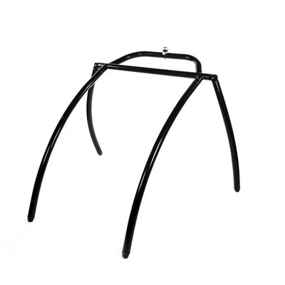 Monster Tower MT1 Wakeboard Tower - Dual Header, Foldable, Quick Release Mounts, Swivel Tow, 2.5" Corrosion Resistant Anodized Aluminum, Universal Fit for Motor Boats (60-102 B.W.) - Glossy Black